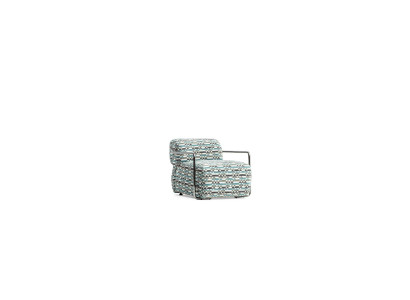 Armchair Luxury Living Room Furniture Textile Modern Relax Club 1 Seater Furniture